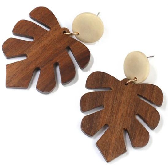 Lot De 2 Paires De Boucles D'oreilles Carte De L'Afrique - Doré - Neuf Avec étiquettes