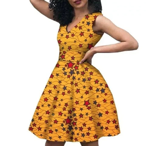 Mini Robe Pagne Africain Boutique Africaine