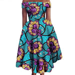 Robe Africaine Évasée