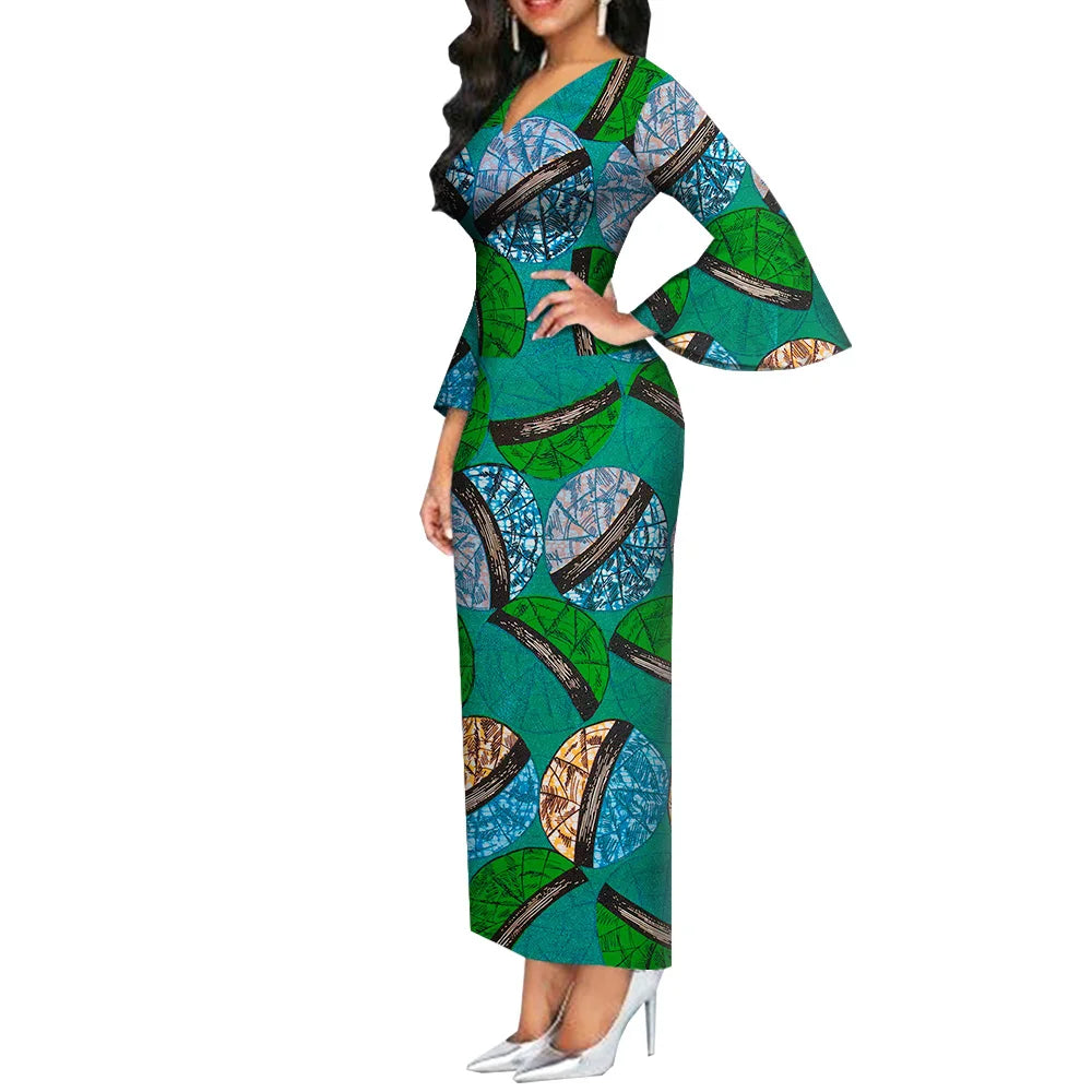 Pagne Africain Robe Longue Boutique Africaine