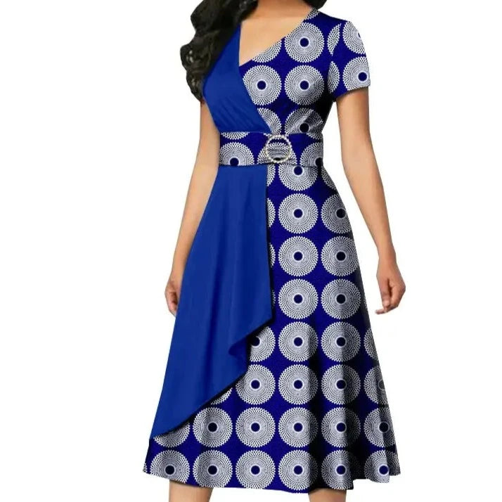 Robe Africaine Bleue Boutique Africaine