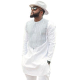 Chemise Africaine Blanche Homme