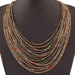 Collier Africain Multicolore