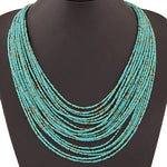 Collier Africain Turquoise