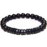 Bracelet Africain Perles Noires