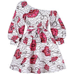 Mini Robe Pagne Africain Arriere