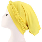 Bonnet Foulard Africain jaune