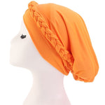 Bonnet Foulard Africain orange
