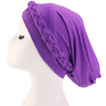 Bonnet Foulard Africain violet