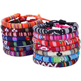 bracelets africains laine