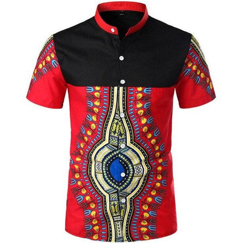 Chemise Homme Style Africain Dashiki – Afro Élégance Chemise Homme Style Africain Dashiki – Afro Élégance