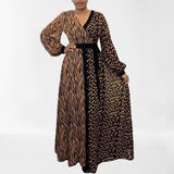 modele robe africaine satin