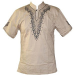 Chemise Manche Courte Homme Motif Africain