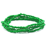 bracelet ventre africain vert