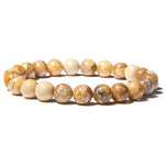 Bracelets Perles Colorées Africain Orangé
