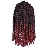Perruque Afro Curly Rouge