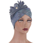 Turban Africain Tout Fait Bleu