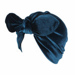 Turban Style Africain bleu