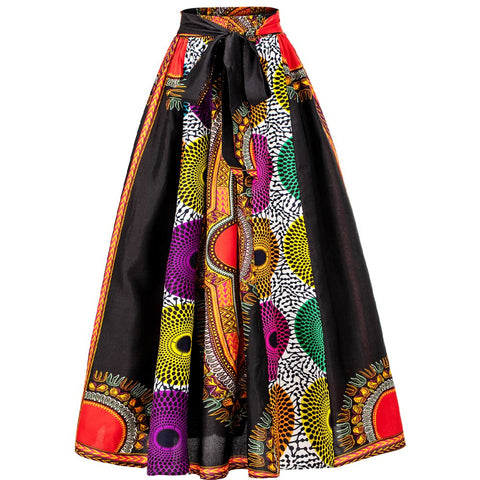 modele de jupe tissu africain