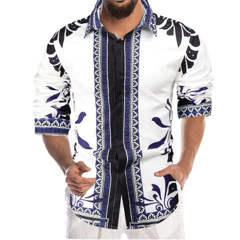 Boubou Homme Chemise Col Mao En Pagne Homme Chemise africaine moderne pour hom Boubou Homme Chemise Col Mao En Pagne Homme Chemise africaine moderne pour hom