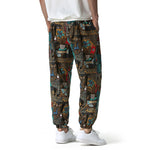 Pantalon Africain Homme Fluide Motif