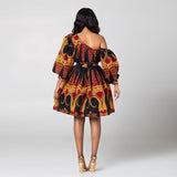 Robe Africaine Originale Dos Nu