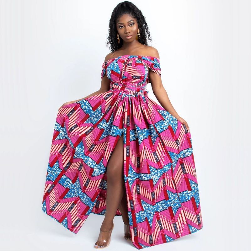 Dress Modele Pagne Africain 2020 Pagne Africain Robe Africaine