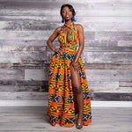 Robe Simple en Pagne Africain