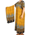 Robe Traditionnelle Africaine jaune