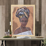 Tableau de Femme Africaine